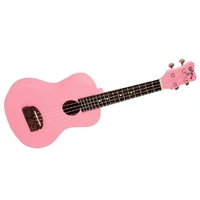 Kohala KT-SPI Soprano Tiki Ukulele (Pretty in Pink) by Lanikai