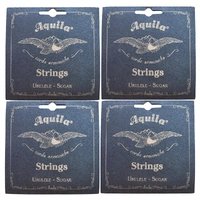 Aquila 150U Sugar Ukulele Strings - Soprano Key of C - GCEA High G , 4sets