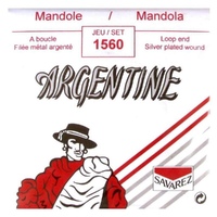 Savarez Argentine 1560 Mandola Octave Mandolin Strings Set High Tension loop End