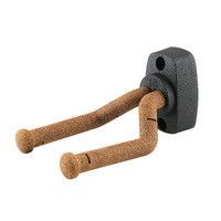 K&M Electric or Acoustic Guitar Wall Hanger , Cork Colour Made in Germany
