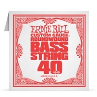 Ernie Ball Single Bass string E1640 - .040 Nickel Wound Bass Single String