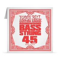 Ernie Ball Single Bass string E1645 - .045 Nickel Wound Bass Single String