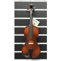 Gliga 3 Violin 4/4 Antique Finish Outfit Setup Pirastro Tonica Strings Aubert Bridge