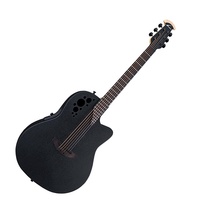 OVATION  MID DEPTH - BLACK TEXTURED Acoustic / Electric Guitar