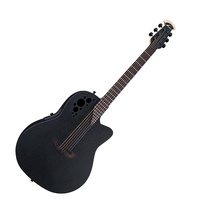 OVATION  Elite MID DEPTH - BLACK TEXTURED Acoustic / Electric Guitar