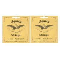 2x Aquila 17U Nylgut "LILI'U" 6 String Tenor Ukulele Strings Tenor 6-string Set