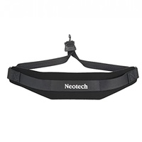 Neotech Soft Sax Strap Black Regular  Length Metal Hook