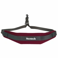  Neotech Soft Sax Strap  Wine Red Regular, Swivel Hook Fits most saxophones