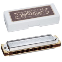 TOMBO Folk Blues Mark-II 10 holes Diatonic harmonica Blues Harp Key of F On Sale
