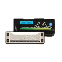 Lee Oskar by Tombo Melody Maker Harmonica Key of G 1910MM-G Jazz/Folk Harp