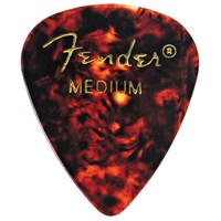 Fender Premium Colored Celluloid Guitar Picks 351 Shell Medium - 12 Picks