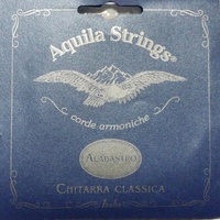 Aquila Alabastro Nylgut 19C Normal Tension Silverplated Classical Guitar Strings