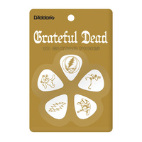 D'Addario Grateful Dead Icons, White ¶ÿCelluloid, Medium