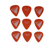 D'Addario Angkor Exclusive Duralin Guitar Picks, Light, 9 Picks 0.60mm