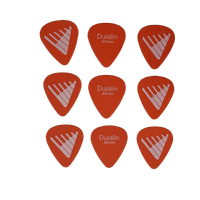 D'Addario Angkor Exclusive Duralin Guitar Picks, Light, 9 Picks 0.60mm