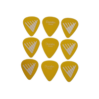D'Addario Angkor Exclusive Duralin Guitar Picks, Light/Medium, 9 picks 0.70mm