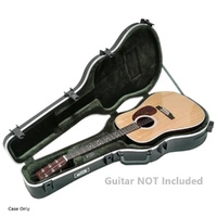 SKB 1SKB-18 Acoustic Dreadnought Deluxe Guitar Case TSA Locks