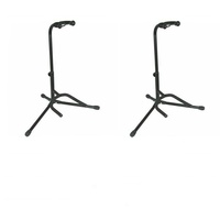 2 x Heavy Duty Tubular Guitar Stand suit  Acoustic, Electric or Bass Guitars