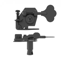 Hipshot 20100B BT1 Bass Xtender for Musicman - Clover Key, Black