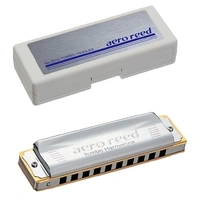 TOMBO Aero Reed Key of Low F 10 holes Diatonic Harmonica Made in Japan 2010LF