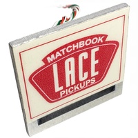 Lace Sensor Alumitone Matchbook Boutique Cigar Box Pickup