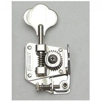 Hipshot 20200N BT2 Bass Xtender - Clover Key  Double Stop Installed - Nickel