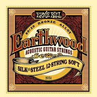 Ernie Ball Earthwood Silk and Steel 12-String Soft Acoustic Set, .009 - .046