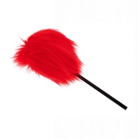 Danmar 209RED  Long Hair'd Furry Kick Beater - RED