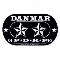 Danmar 210DK Double Kick Bass Drum Impact Pad - Stars