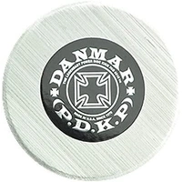 Danmar Metal Impact Badge - Single Kick Bass Drum disc - Iron Cross