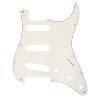 Big Bang Tone Electric Guitar Pickguard for American Strat SSS Parchment 3 Ply