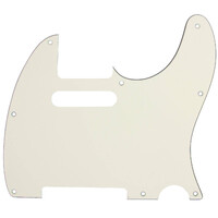 Big Bang Tone Electric Guitar Pickguard for Tele 8 Hole Parchment 3-Ply