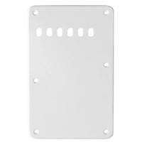 BBT Big Bang Tone Standard Strat Backplate 1 ply - White