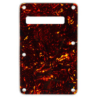 BBT Big Bang Tone Standard Strat Backplate 3 Ply Red Tortoise