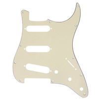 Big Bang Tone Electric Guitar Pickguard for American Strat SSS Cream 3 Ply