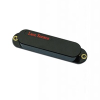 Lace Sensor Red - Single Coil Electric Guitar Pickup - Black