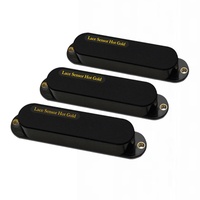 Lace Sensor Hot Gold Single Coil Guitar Pickup set with Hot Bridge