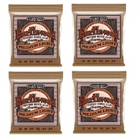 Ernie Ball 2146 Regular Phosphor Bronze Acoustic Guitar StringS 4 SETS 12 - 54