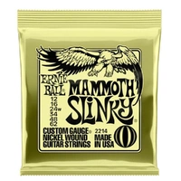 Ernie Ball 2214 Slinky Nickel Wound Electric Guitar Strings - .012-.062 Mammoth 
