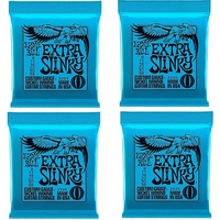 Ernie ball 2225 Extra Slinky Electric guitar strings Gauge 8 - 38 4 sets