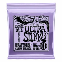Ernie Ball 2227 Ultra Slinky Nickel wound Electric Guitar Strings, 10 - 48