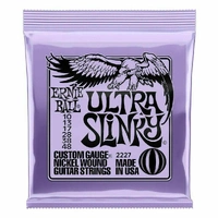 Ernie Ball 2227 Ultra Slinky Nickel wound Electric Guitar Strings, 10 - 48