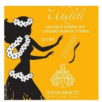 Hannabach 232 MT Concert Ukulele Set (GCEA) Nylon Made in Germany