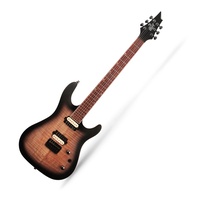 Cort KX300 OPRB Electric Guitar Open Pore Raw Burst EMG Super 77 Pickups