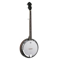Dean BW-3 Traditional 5 string Bluegrass Banjo Mahogany Resonator