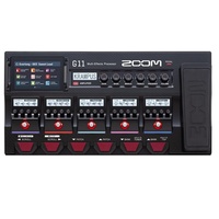 Zoom G11 Multi-Effects Processor with Expression Pedal 4-in/4-out USB 2.0 Audio Interface