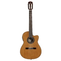 Alvarez Artist Series AC65HCE Classical Hybrid Acoustic-Electric Guitar Natural