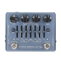 Darkglass Alpha Omega Ultra Dual Bass Preamp/OD Pedal with Aux In