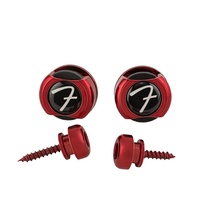 Fender Infinity Strap Locks - Red - Pair of 2 locks