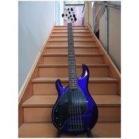 Ernie Ball Music Man StingRay 5-String Left Hand Bass Guitar F/Mist Purple